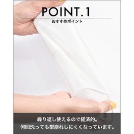 Plus Nao Mask, Set of 20, 3D, Washable, Cloth Mask, Adults, Women's, Men's, Black, White, Black, White, Reusable - whites