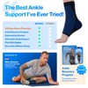 Modvel Foot & Ankle Brace Socks for Sprained Ankle Compression