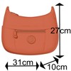 KMISSO Hand Shoulder Bag Canvas Shoulder Bag Vegan Women's Crossbody