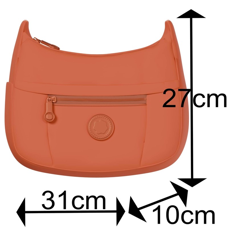 KMISSO Hand Shoulder Bag Canvas Shoulder Bag Vegan Women's Crossbody