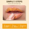 Turmeric Lemon Lip Scrub for Dark Lips, Exfoliating Lip Scrub