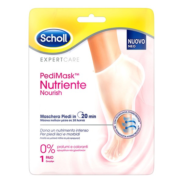 Dr Scholl Scholl Pedi Mask Nutriente Nourish Foot Mask 0 %