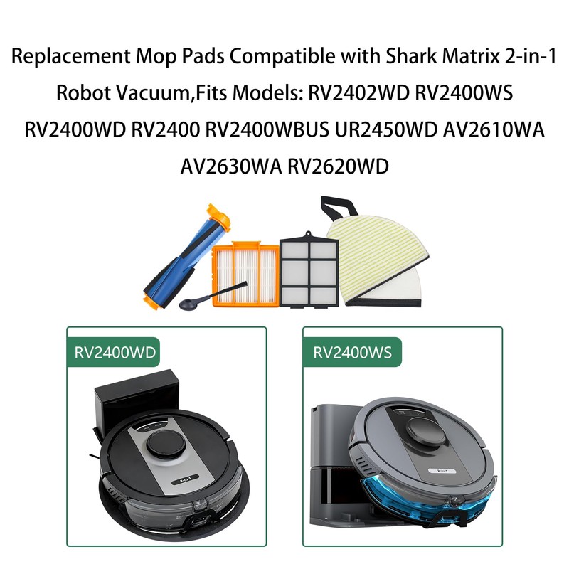 Ymimi Replacement Parts for Shark RV2402WD RV2400WS RV2400WD RV2400WBUS UR2450WD