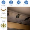 DALQUIS 8 Pcs Undermount Sink Clips, Sink Brackets for Kitchen,
