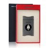 V Cut Cigar Cutter with Cigar Stand Stainless Steel Blade
