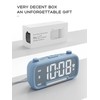 Radio Alarm Clock Besides with Bluetooth Speaker and Night Light,
