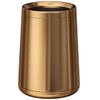LEASYLIFE 10L/2.6 Gallon Rose Gold Stainless Steel Trash Can,Brush Gold