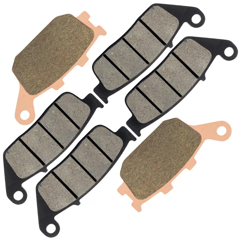 Caltric Front And Rear Brake Pads for Honda CB600F CB600F2