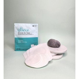 Youfreya All-in-One Dry Tissue Cleansing Tissue Cleansing Pad Disposable Travel Portable Premium Pads 10 sheets, 1 piece, 10 sheets / 유프레이야 올인원 드라이 티슈 클렌징티슈 클렌징패드 일회용 여행용 휴대용 프리미엄 패드 10매, 1개, 10매입