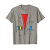 Mad Scientist Costume Nerd Chemistry Funny Science Teacher T-Shirt for