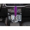 Lunsom Automatic Gear Shift Knob with Button, Aluminum Push Type