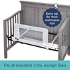 hiccapop Convertible Crib Bed Rail for Toddlers, Crib Rail Guard