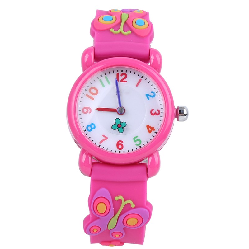 Waterproof Kid Cartoon Watch Cute Exquisite Pattern Children Wrist Watch
