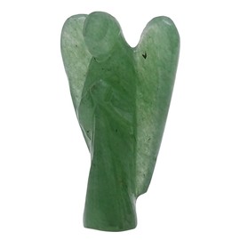 Harmonize Aventurine Stone Carved Reiki Healing Crystal Angel Psychic Guardian Spiritual Gift