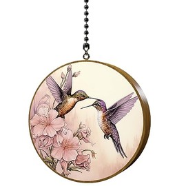 Gotham Decor The Hummingbird Kiss Hardwood Fan/Light Pull