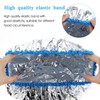 2 Pcs Aluminum Foil Deep Conditioning Hair Cap Reusable Heat