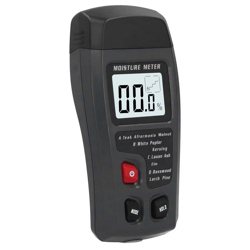 Wood Moisture Meter Handheld LED Digital Humidity Tester Detector Moisture