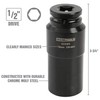 OEMTOOLS 25290 19mm Crank Bolt Socket, Heavy Duty Harmonic Balancer