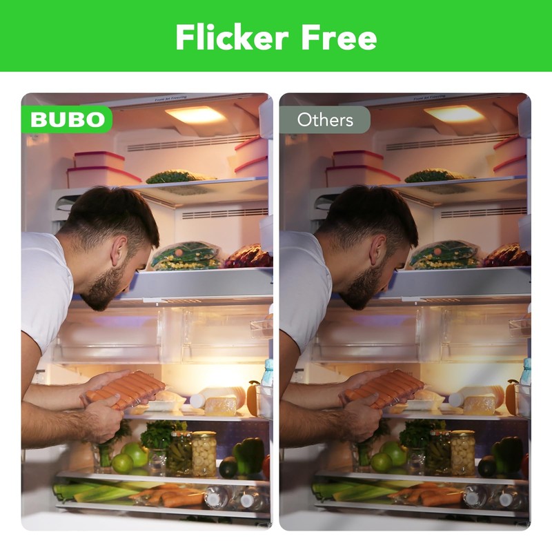 BUBO LED Refrigerator Light Bulb 40W Equivalent, Appliance Bulb 120V,