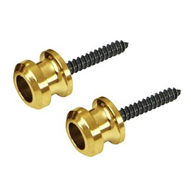 Schaller Replacement Guitar Strap Lock Buttons (2) Gold