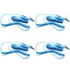 4 Pcs Anti-Static Wrist Strap,ESD Grounding PC Earthing,Antistatic Wristband,Adjustable Wrist