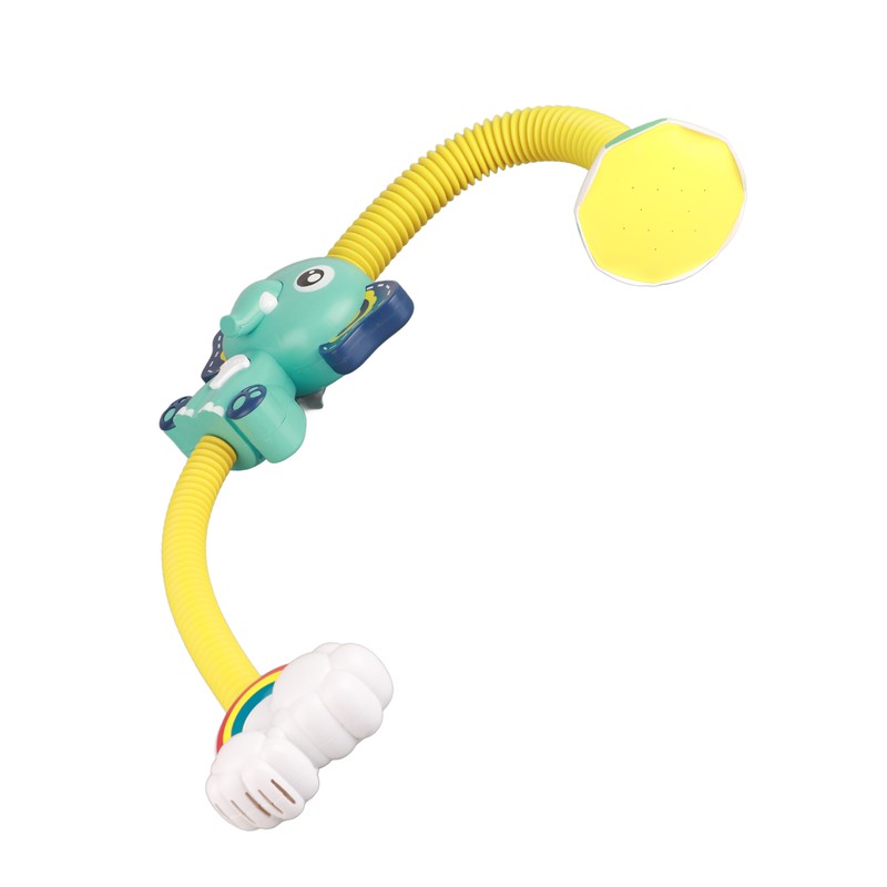 Children Electric Shower Macaron Elephant Shape Water Spray Baby Bathing