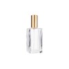 Atomizzatore Brand Fantasy Model Bottle in vetro trasparente, quadrato, con