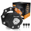 ICOCOPRO Folding Lock, 85 cm Bicycle Lock with Key &