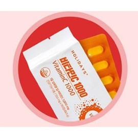 Holidays 홀리데이즈 비타민 C 1000 영양제 99g 180정 1개 Holidays Vitamin C 1000 Supplement 99g 180 Tablets 1 Pack