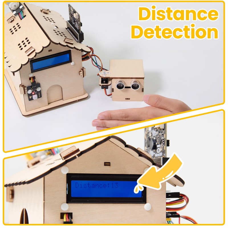 KEYESTUDIO Micro:Bit V2 Smart Home Kit with Fun Microbit Stem