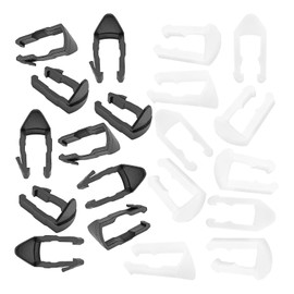 SYudwen Fuel Line Retainer Clips Connector Repair Kit, 10 Sets 3/8 and 5/16 Retainer Clip Assortment Compatible with Ford, N802239S N802241S