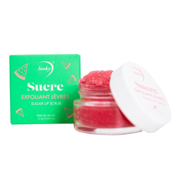 Looky Sugar Lip Scrub, 15ml (0.5 fl. oz), Natural Lip