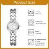 Oidea Bracelet Watches for Women: Elegant Full Rhinestones Diamond Bezel