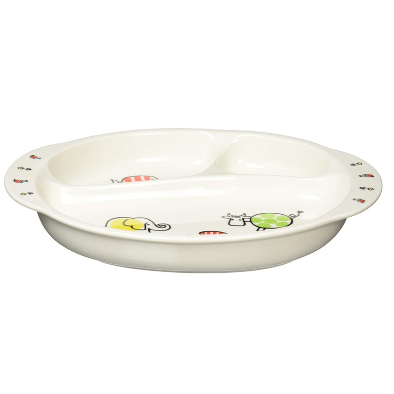 Lisa Larson LL50-308 Children's Plate, Dish, Baby Mikey Pattern (Presentation