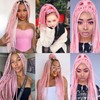Pink Braiding Hair Pre Stretched 26 Inch 3 Packs