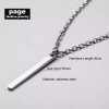 Unbranded Women / Men Silver Stainless Steel 24" Chain Necklace