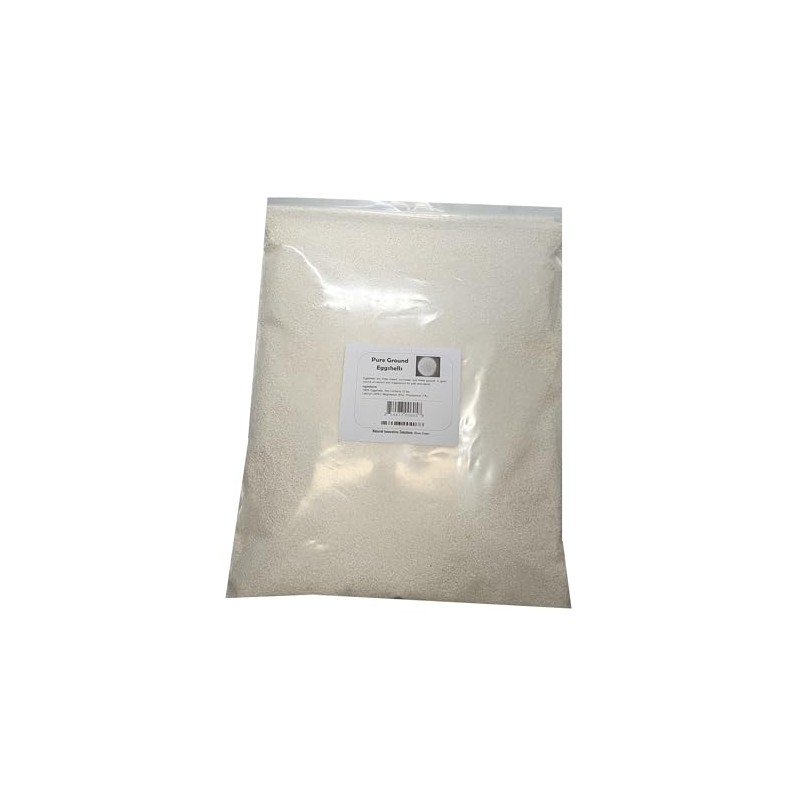 Pure Eggshells Finely Ground Egg Shells (10 Pounds), White