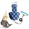 VANFAVORI Bird Diaper Harness Flight Suit Clothes with 80 Inch