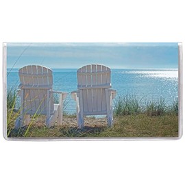 Adirondak Chairs 2 year Planner, Additonal Space for Notes, Plastic Cover - Measures 6 3/4" Long x3 5/8" Wide