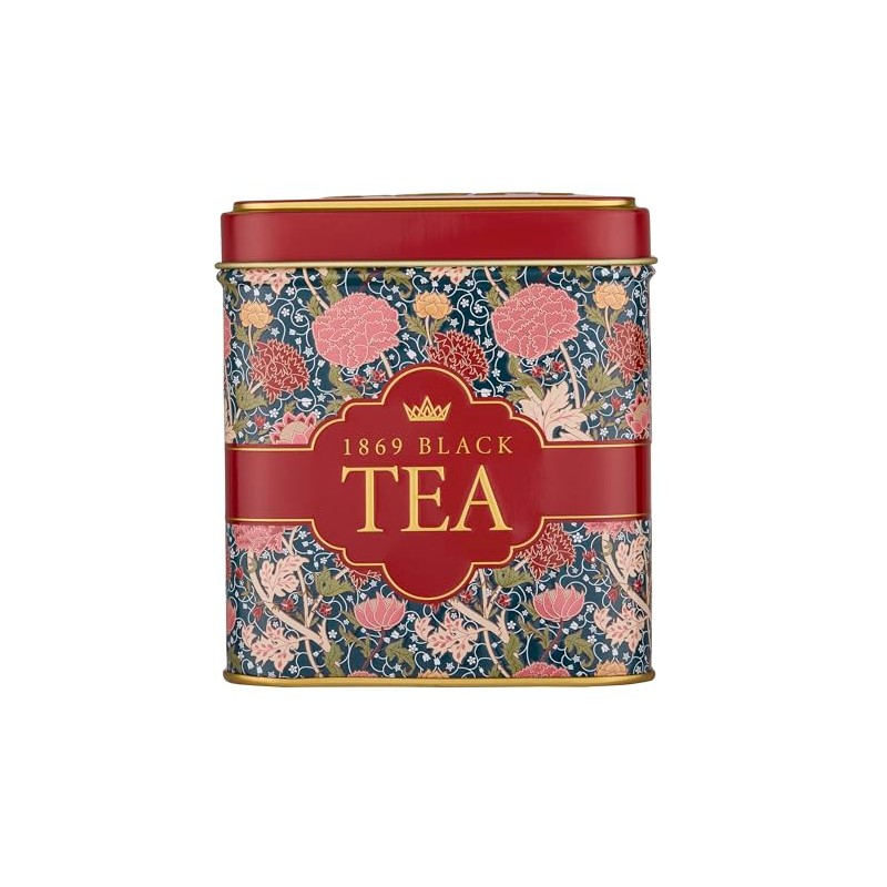 New English Teas Victorian Garden Tea Tin with 32 English
