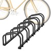 WALMANN 5 Bikes Floor Bike Stand, Bike Parking Rack Garage