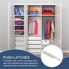PATIKIL Magnetic Push Latches, 8 Pcs Push to Open Door
