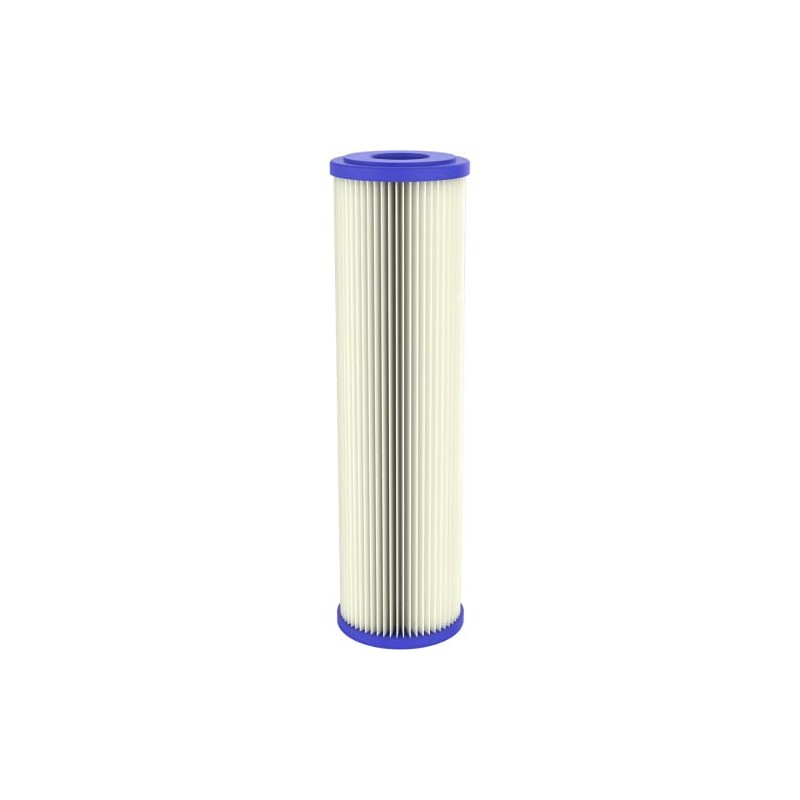 Pentair Pentek ECP20-10 Sediment Water Filter, 10-Inch, Under Sink Pleated