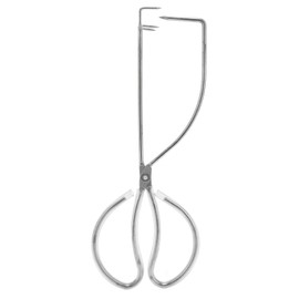 Dipping Tong Pottery Tool Stainless Steel High Strength Simple Shape Pottery Clay Sculpture Pliers Type 2