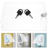 NOLITOY Thermostat Lock Box with Keyed Access - Transparent Plastic