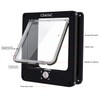 CEESC Cat Flap, Magnetic Pet Door with Rotary 4 Way