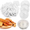 100PCS Bowls Covers and 1pc Dough Scraper for Bread Proofing