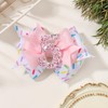 YHXX YLEN 1 PACK Birthday Hair Bow Hair Clips for