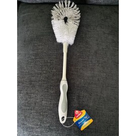 O-Cedar O Cedar Power Tip Extra Long Toilet Bowl Brush NEW