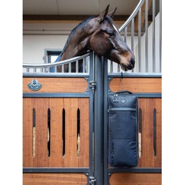 LeMieux Elite Pro Bridle Bag - Waterproof Outer - Inner Hanging Compartment - Padded Grab Handle - Navy